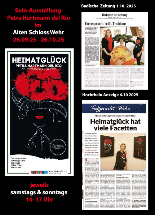 Altes Schloss Wehr Kunst Petra del Rio Hartmann